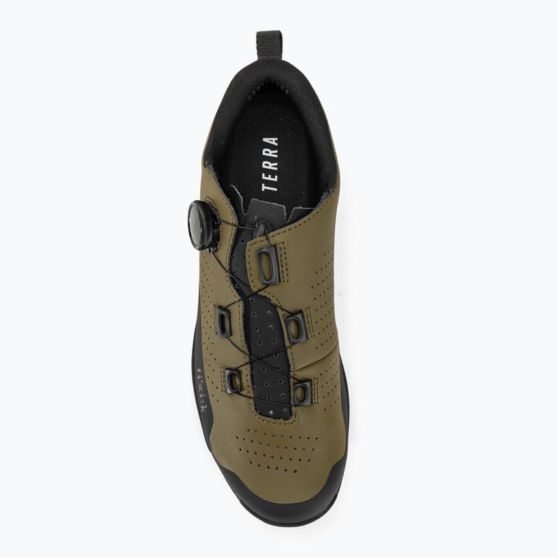 Fahrradschuhe MTB Herren Fizik Terra Atlas army/black 5
