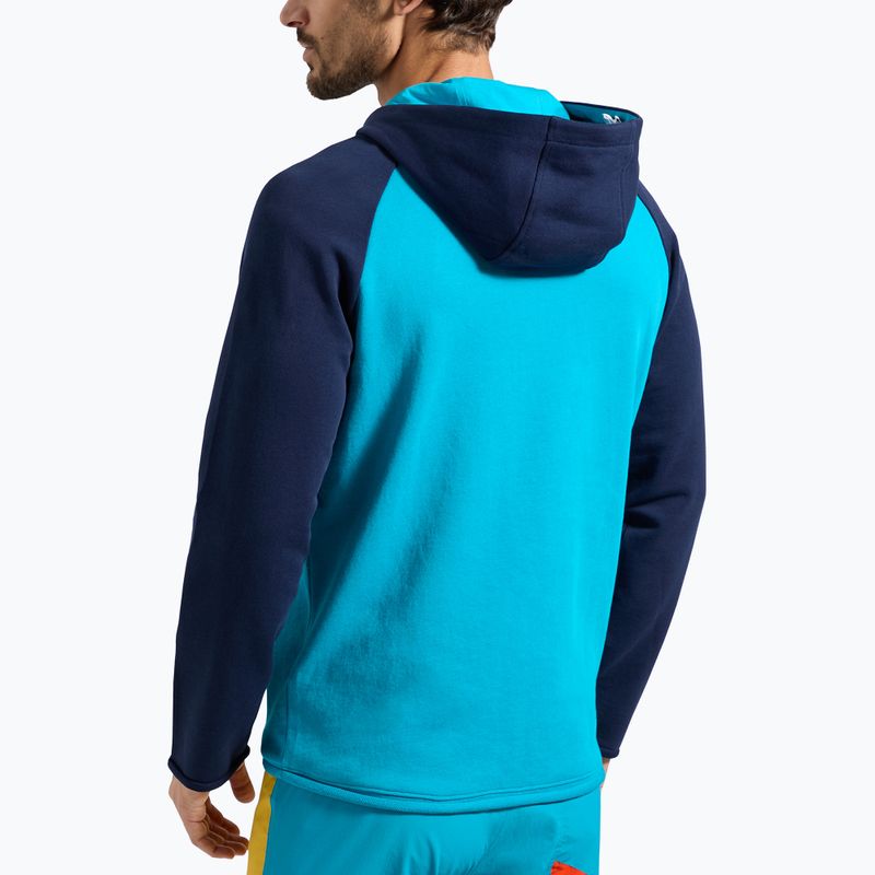 Herren La Sportiva Telendos Kletter Sweatshirt tropisch blau/tiefes Meer 2