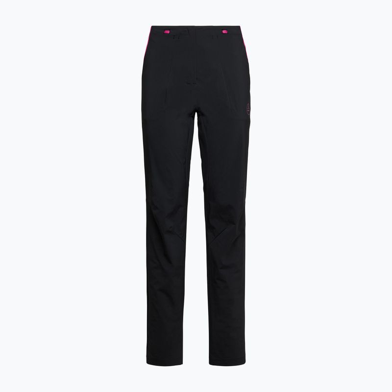 Damen-Trekkinghose La Sportiva Brush schwarz/springtime