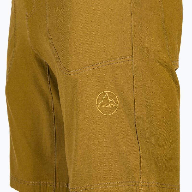 La Sportiva Flatanger savana/bamboo Herren-Klettershorts 3