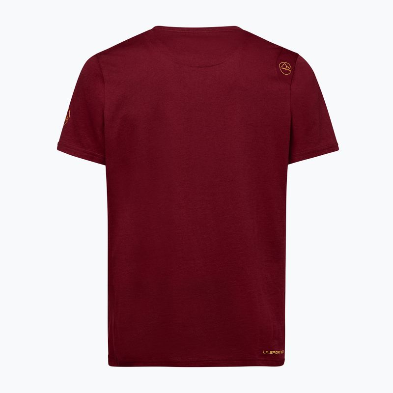La Sportiva Herren Solution Sangria T-shirt 2
