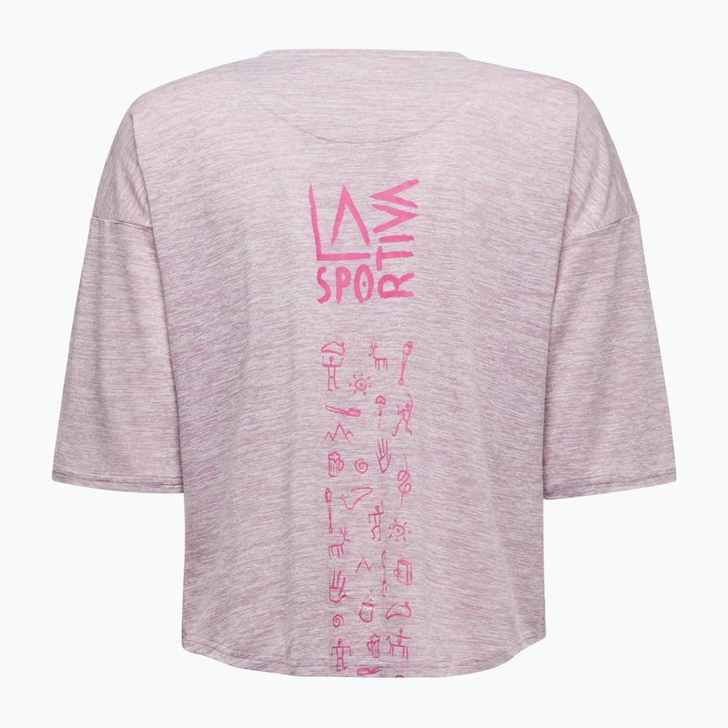 La Sportiva Damen-T-Shirt Cave Paint rosa 4