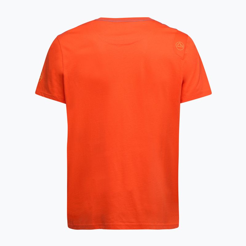 La Sportiva Stripe Cube Herren-T-Shirt Kirschtomate 2