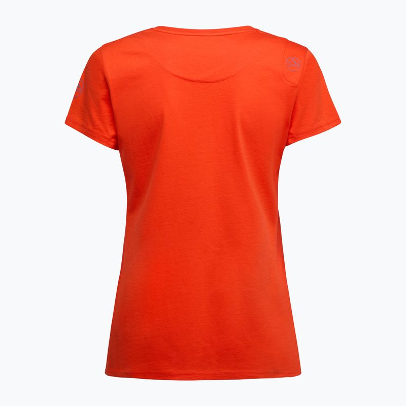 La Sportiva Stripe Cube Damen-T-Shirt Kirschtomate 2