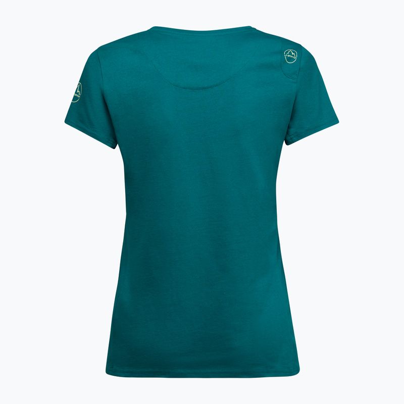 La Sportiva Stripe Cube everglade Damen-T-Shirt 2