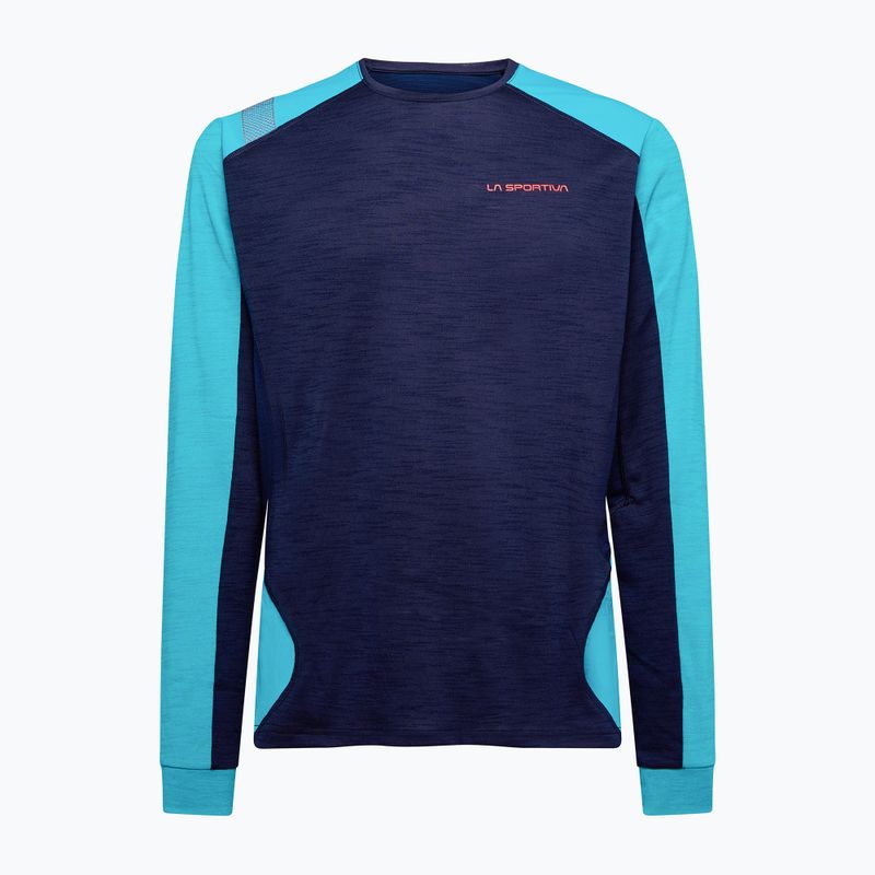 Herren La Sportiva Beyond Long Tiefsee/Tropic Blau Longsleeve