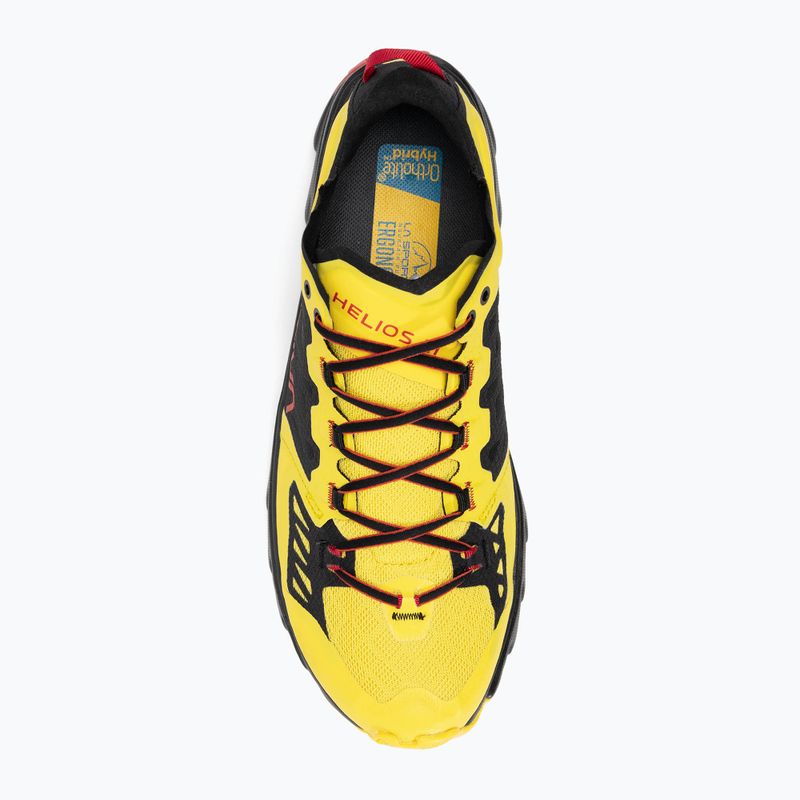 Herren La Sportiva Helios III Laufschuh gelb/schwarz 5