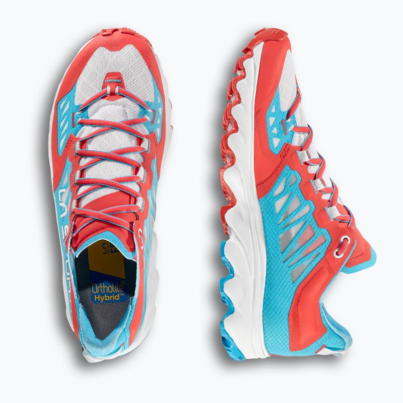 La Sportiva Damen Laufschuh Helios III Hibiskus/Malibu blau 9