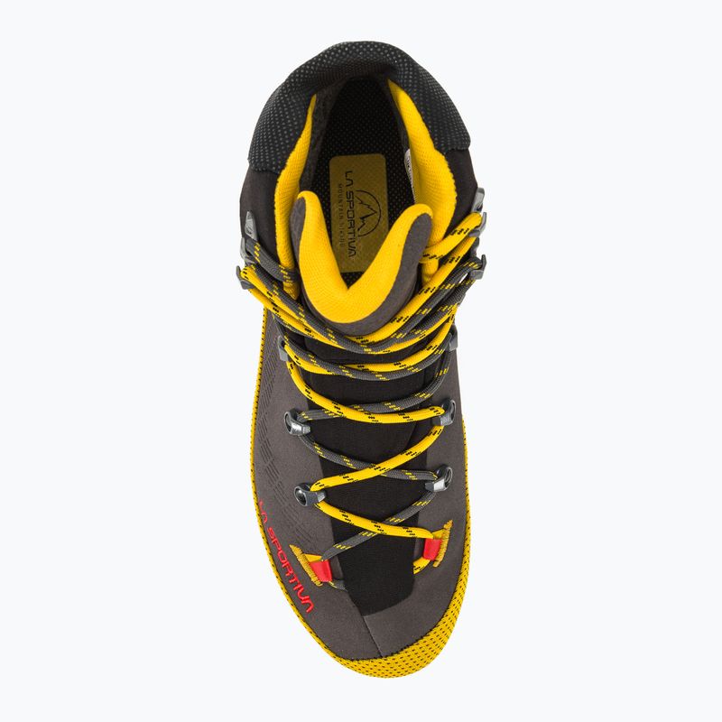 Herren-Trekkingschuhe La Sportiva Aequilibrium Trek GTX carbon/gelb 6