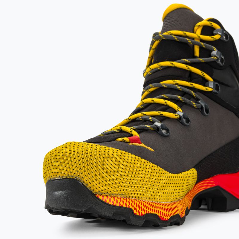 Herren-Trekkingschuhe La Sportiva Aequilibrium Trek GTX carbon/gelb 8