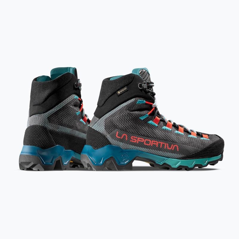 Damen-Trekkingstiefel La Sportiva Aequilibrium Hike GTX carbon/everglade 10