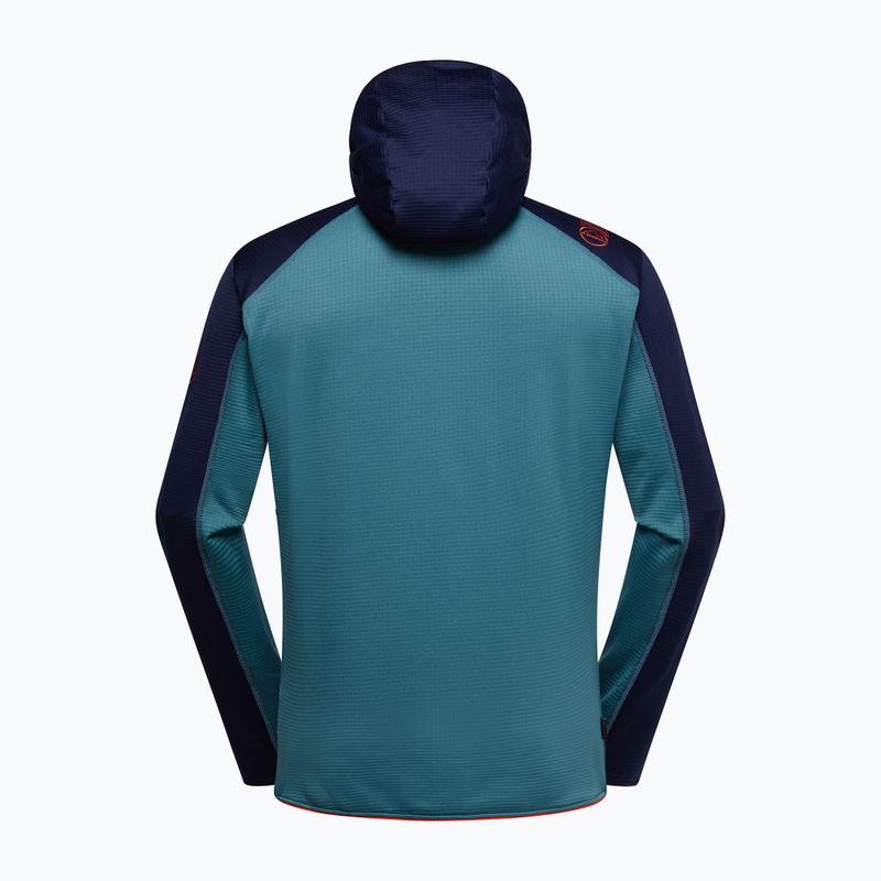 Hoodie Herren La Sportiva Upendo Hoody hurricane/ deep sea 2