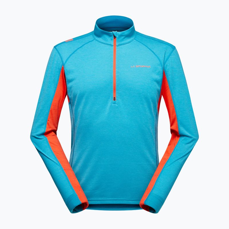 Sweatshirt Herren La Sportiva Swift Longsleeve tropic blue/ cherry tomato