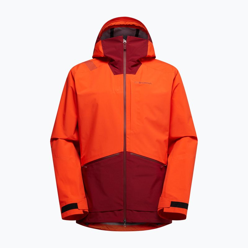 Herren La Sportiva Chaser Evo Shell Skijacke Kirschtomate/ Sangria