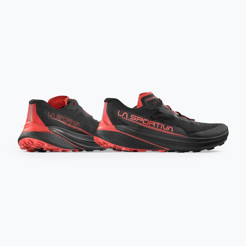 Laufschuhe Herren La Sportiva Prodigio black/tango red 13