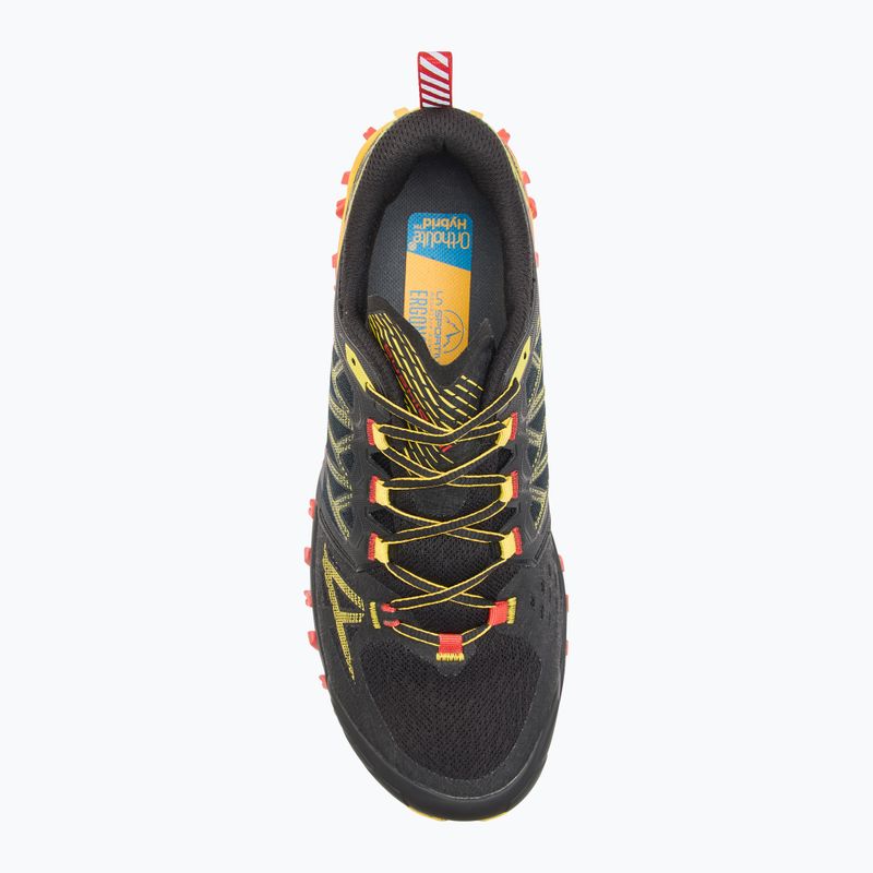 Laufschuhe Herren La Sportiva Bushido III GTX black/ yellow 5