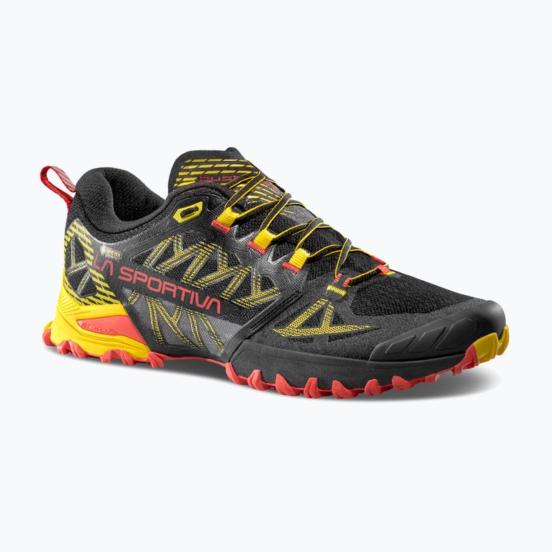 Laufschuhe Herren La Sportiva Bushido III GTX black/ yellow 8