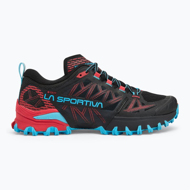 Laufschuhe Damen La Sportiva Bushido III GTX black/ hibiscus 2