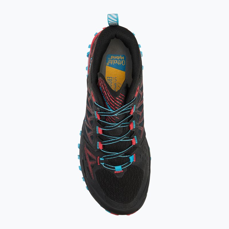 Laufschuhe Damen La Sportiva Bushido III GTX black/ hibiscus 5
