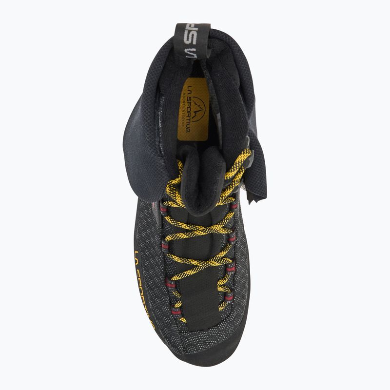 La Sportiva Trango Pro GTX Herren Bergstiefel schwarz/ gelb 5