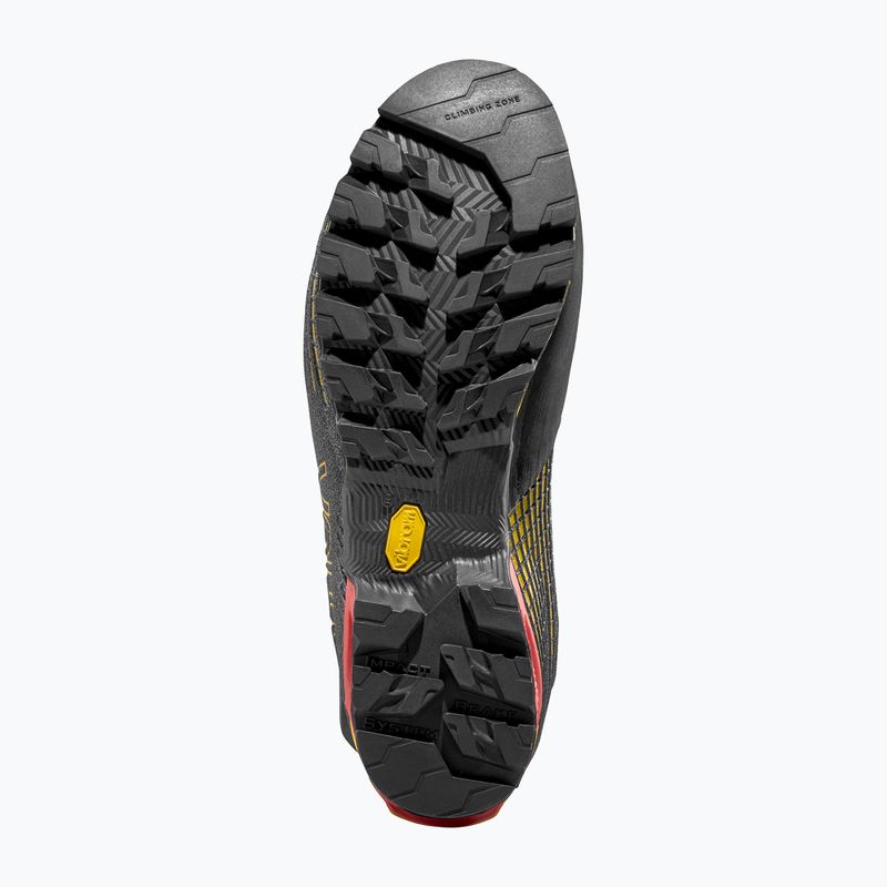 La Sportiva Trango Pro GTX Herren Bergstiefel schwarz/ gelb 10