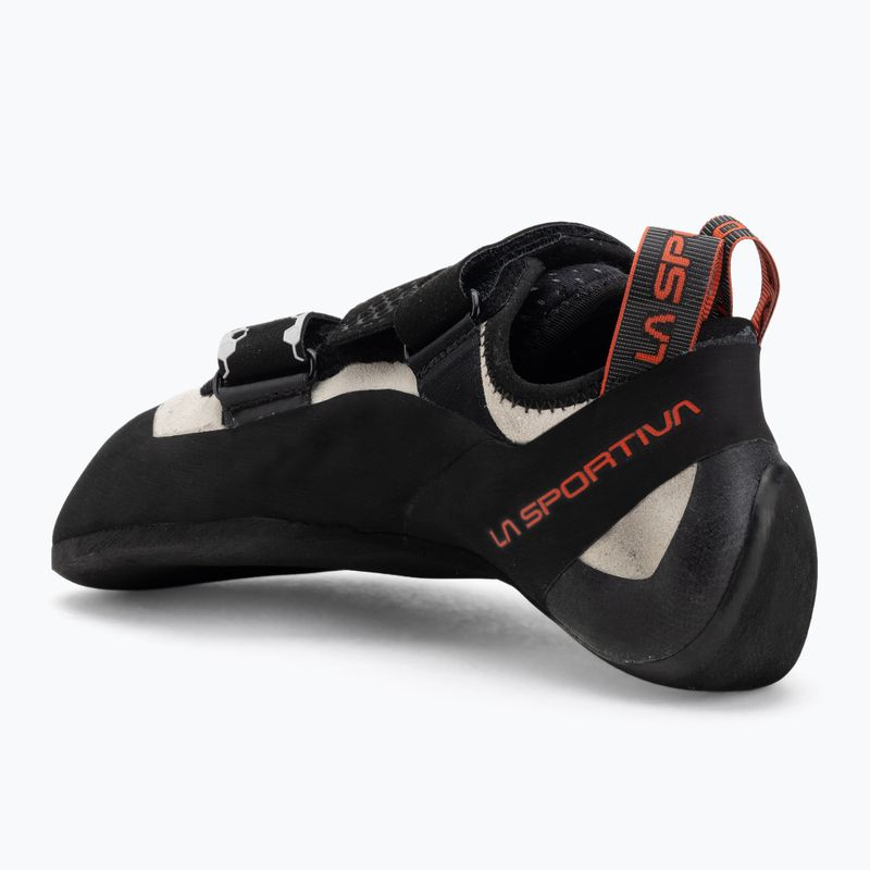 Damen-Kletterschuhe La Sportiva Miura VS white/cherry tomato 3