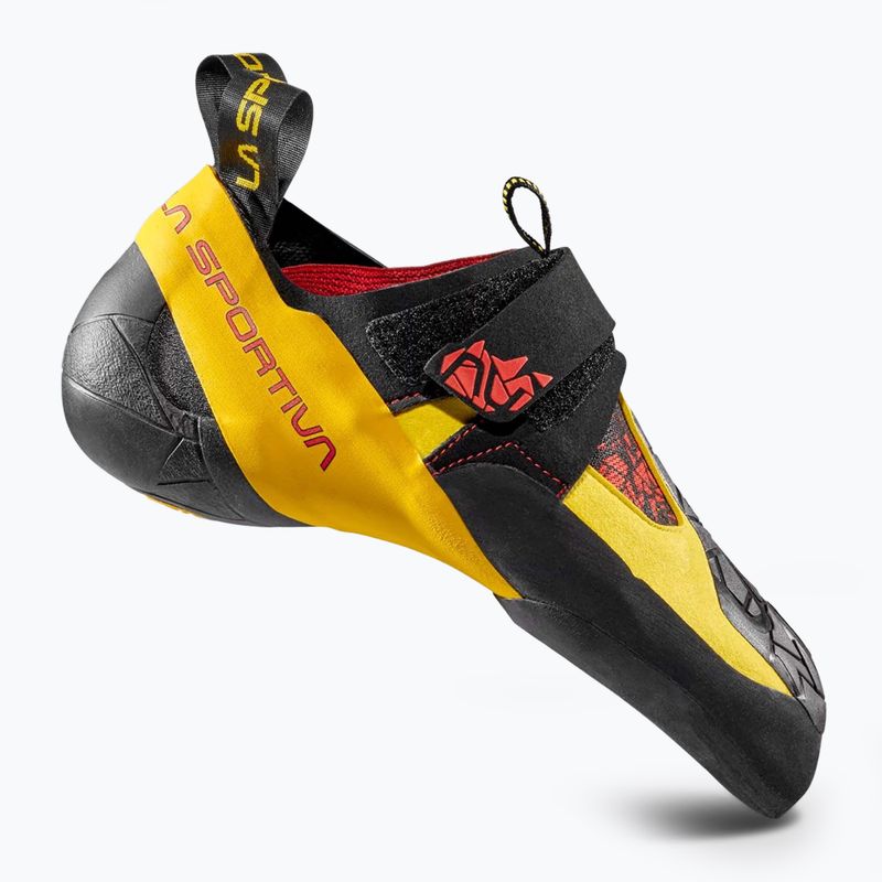 La Sportiva Skwama Kletterschuh schwarz/ gelb 2