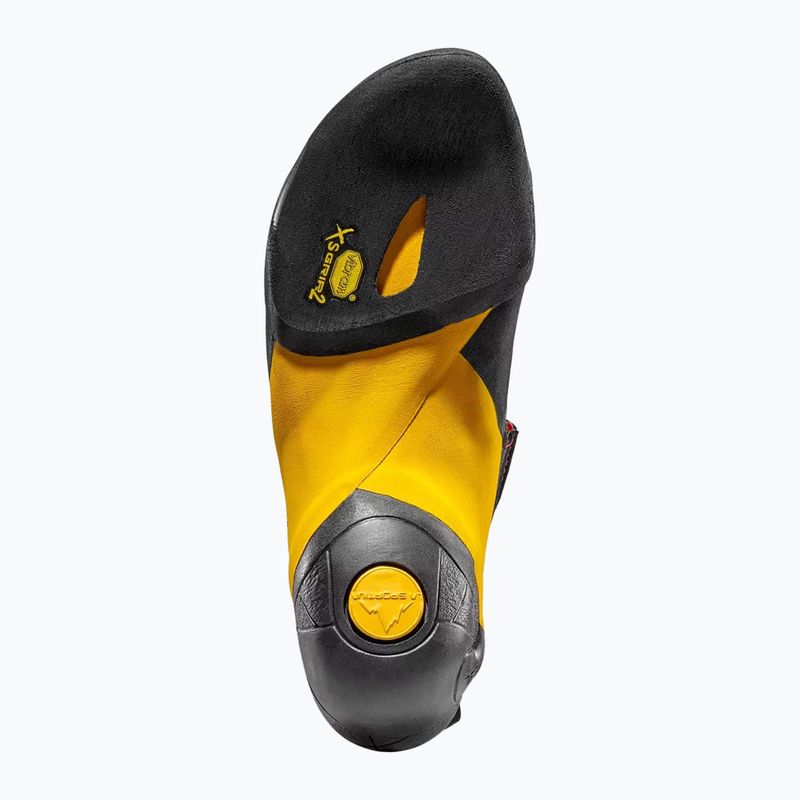 La Sportiva Skwama Kletterschuh schwarz/ gelb 6