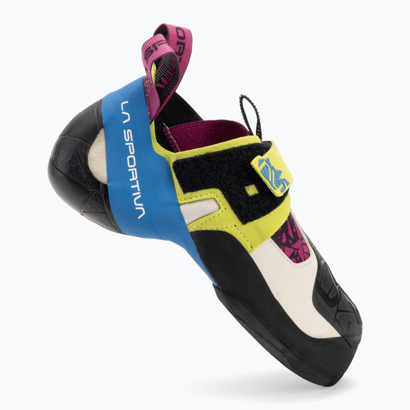 Kletterschuhe Damen La Sportiva Skwama apple green/cobalt blue 2