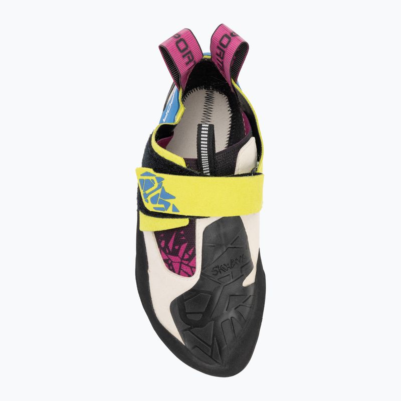 Kletterschuhe Damen La Sportiva Skwama apple green/cobalt blue 5