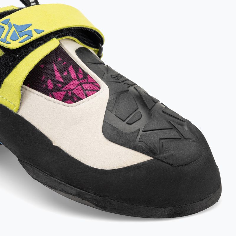 Kletterschuhe Damen La Sportiva Skwama apple green/cobalt blue 7