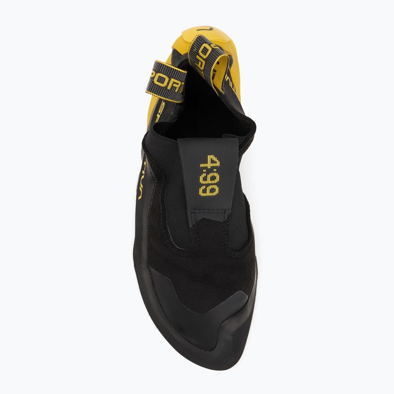 Kletterschuhe La Sportiva Cobra 4.99 black/yellow 5
