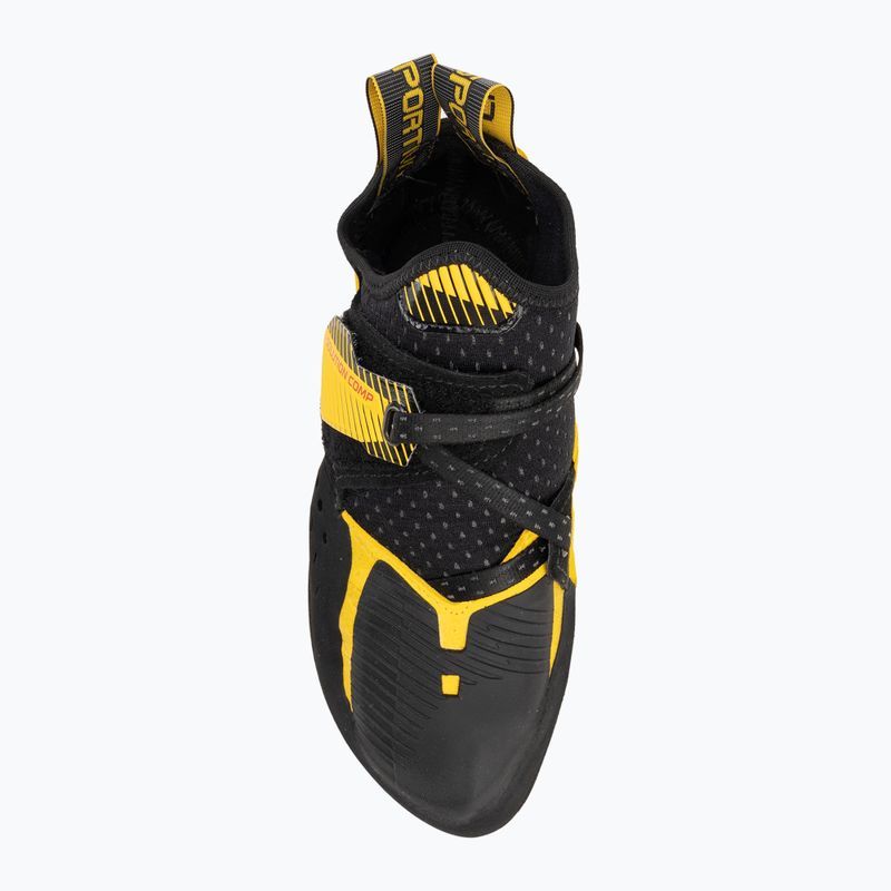 Kletterschuhe Herren La Sportiva Solution Comp black/ yellow 5