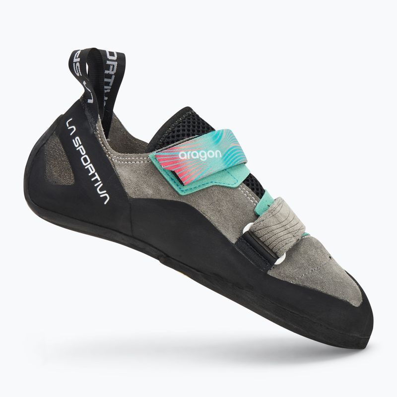 Kletterschuhe Damen La Sportiva Aragon clay/ hibiscus 2