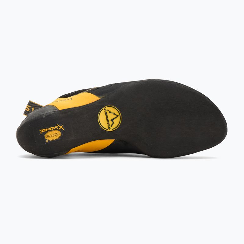 Herren La Sportiva Katana Laces Kletterschuh gelb/schwarz 4