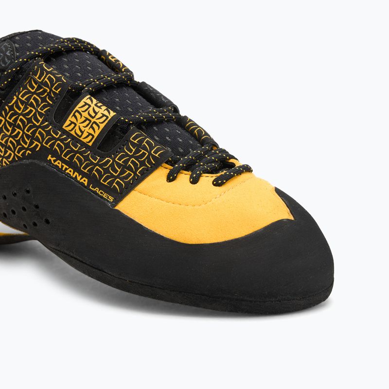 Herren La Sportiva Katana Laces Kletterschuh gelb/schwarz 7
