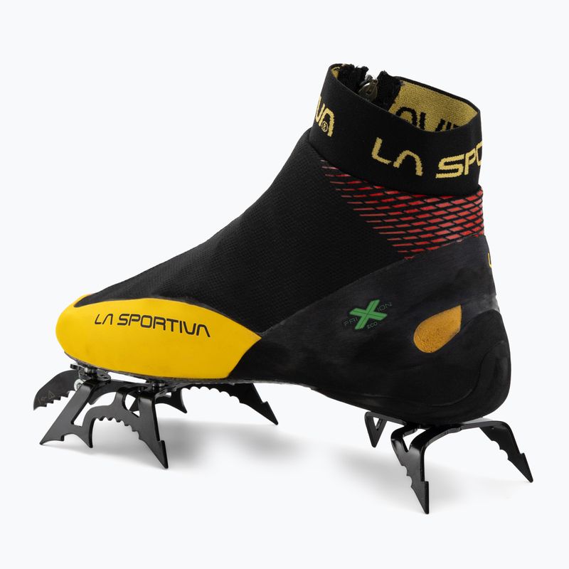 Kletterschuhe La Sportiva Mega Ice Evo black/yellow 3