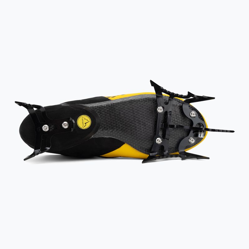 Kletterschuhe La Sportiva Mega Ice Evo black/yellow 4