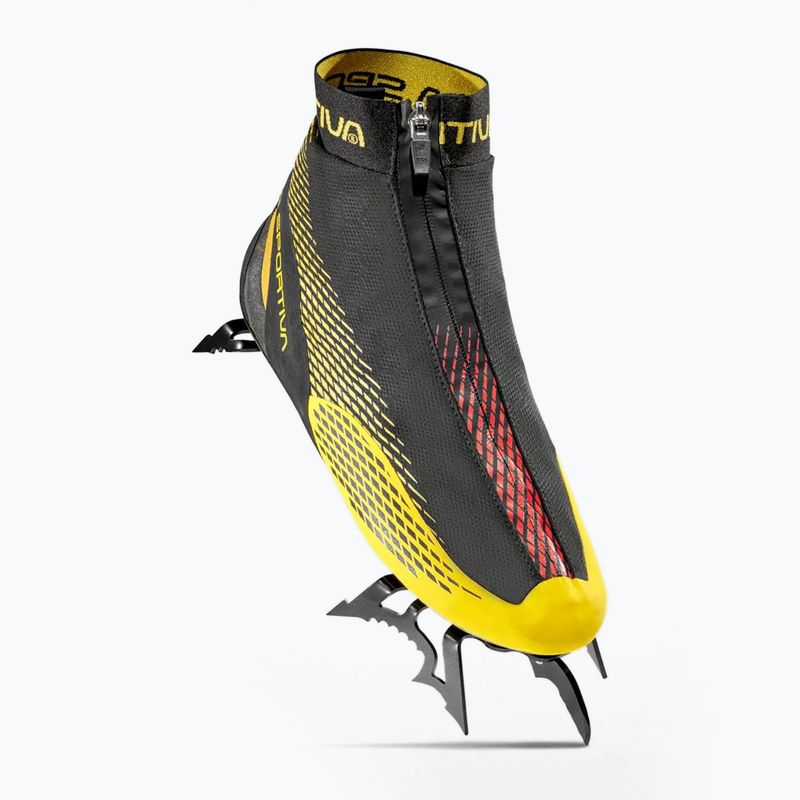 Kletterschuhe La Sportiva Mega Ice Evo black/yellow 9