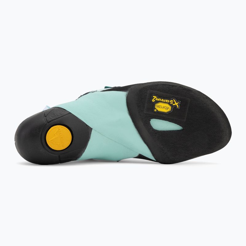 La Sportiva Skwama Vegan Carbon / Türkis Damen Kletterschuh 4