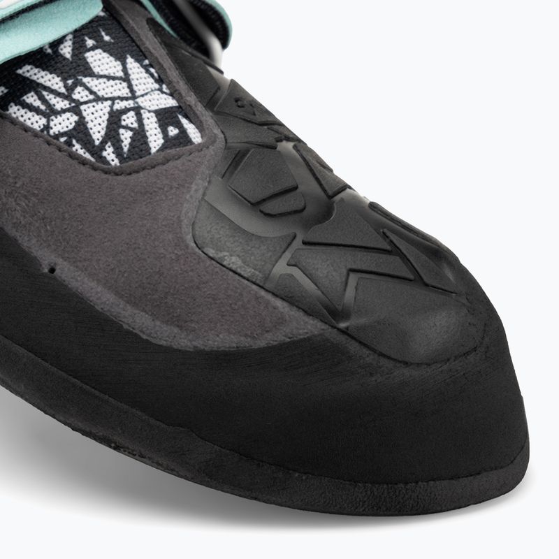La Sportiva Skwama Vegan Carbon / Türkis Damen Kletterschuh 7