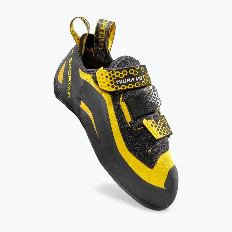 Herren Kletterschuhe La Sportiva Miura VS black/yellow