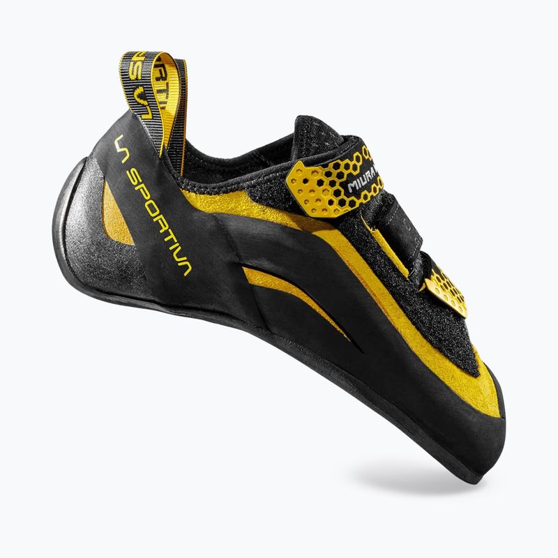 Herren Kletterschuhe La Sportiva Miura VS black/yellow 2