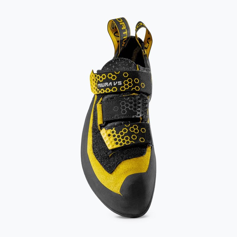 Herren Kletterschuhe La Sportiva Miura VS black/yellow 6