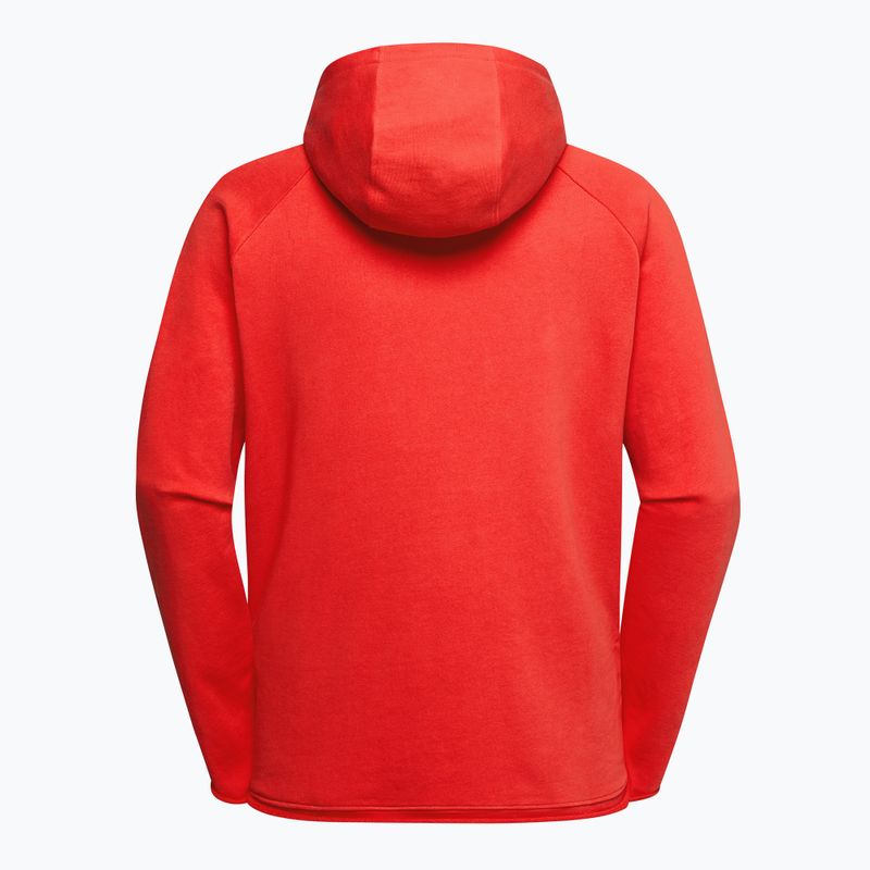 Herrenpullover La Sportiva Telendos Hoody mountain red 4
