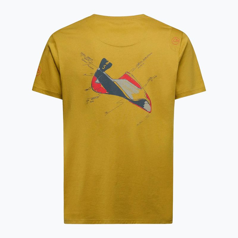 Herren T-Shirt La Sportiva Mantra savanna/mountain red 2