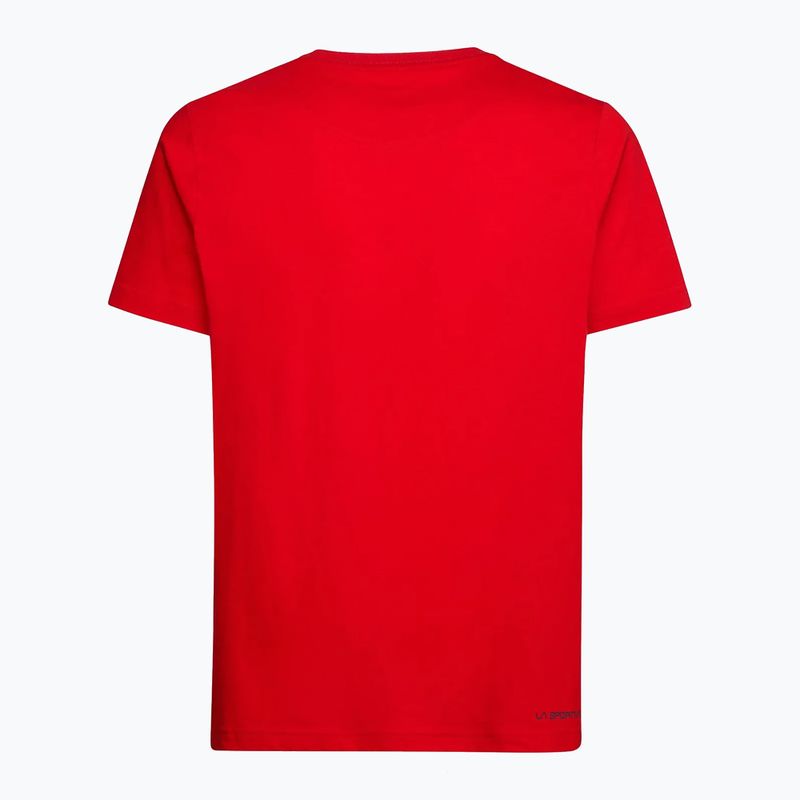 Herren-T-Shirt La Sportiva Cinquecento mountain red 2