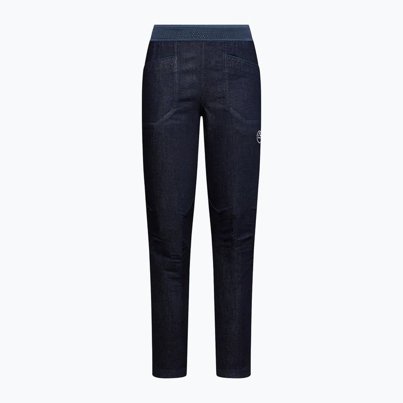 Damen Kletterhose La Sportiva Cave Jeans denim/night sky 3