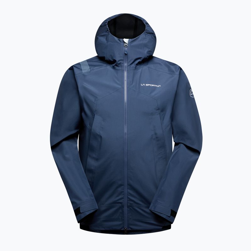 Herren-Regenjacke La Sportiva Discover Shell night sky/chalk