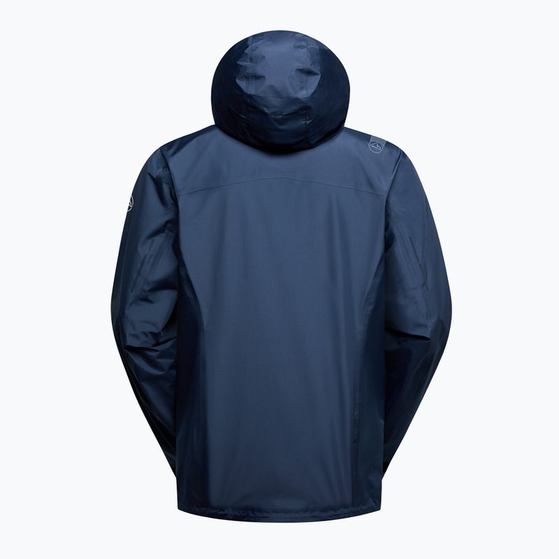 Herren-Regenjacke La Sportiva Discover Shell night sky/chalk 2